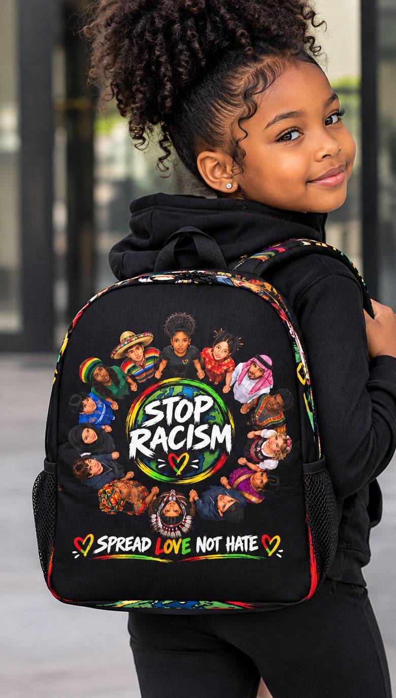 Spread Love, Not Hate Minimalist Backpack | Lux & Lounge