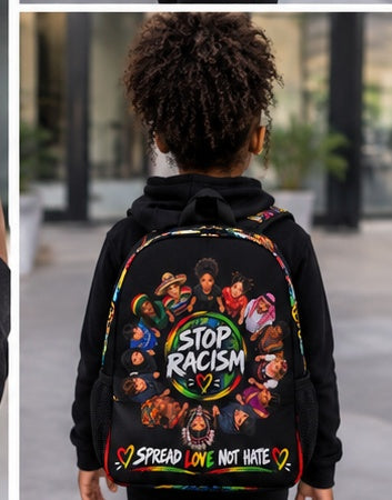 Spread Love, Not Hate Minimalist Backpack | Lux & Lounge