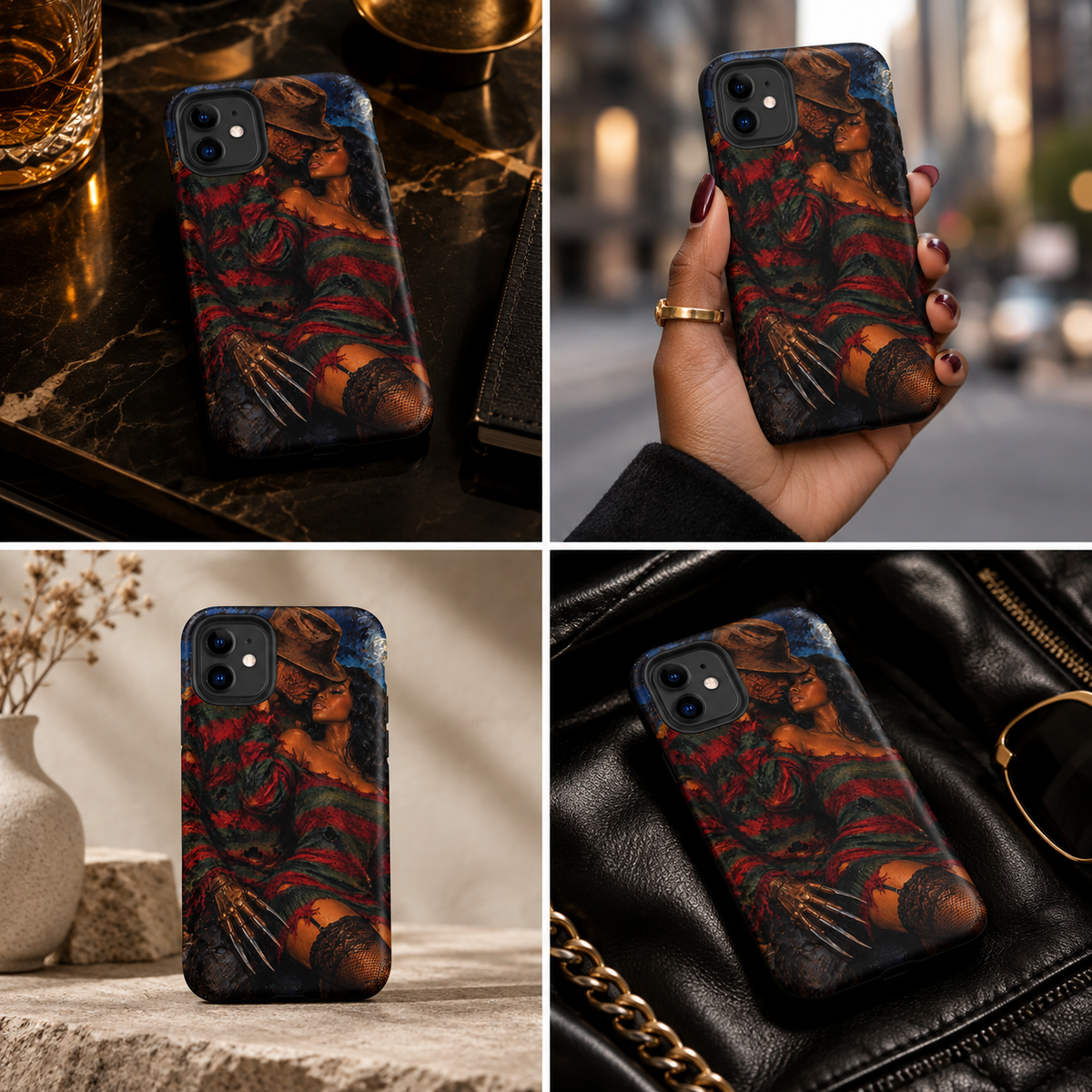 Dreams Bigger Than Nightmares™ | Horror Romance iPhone Case