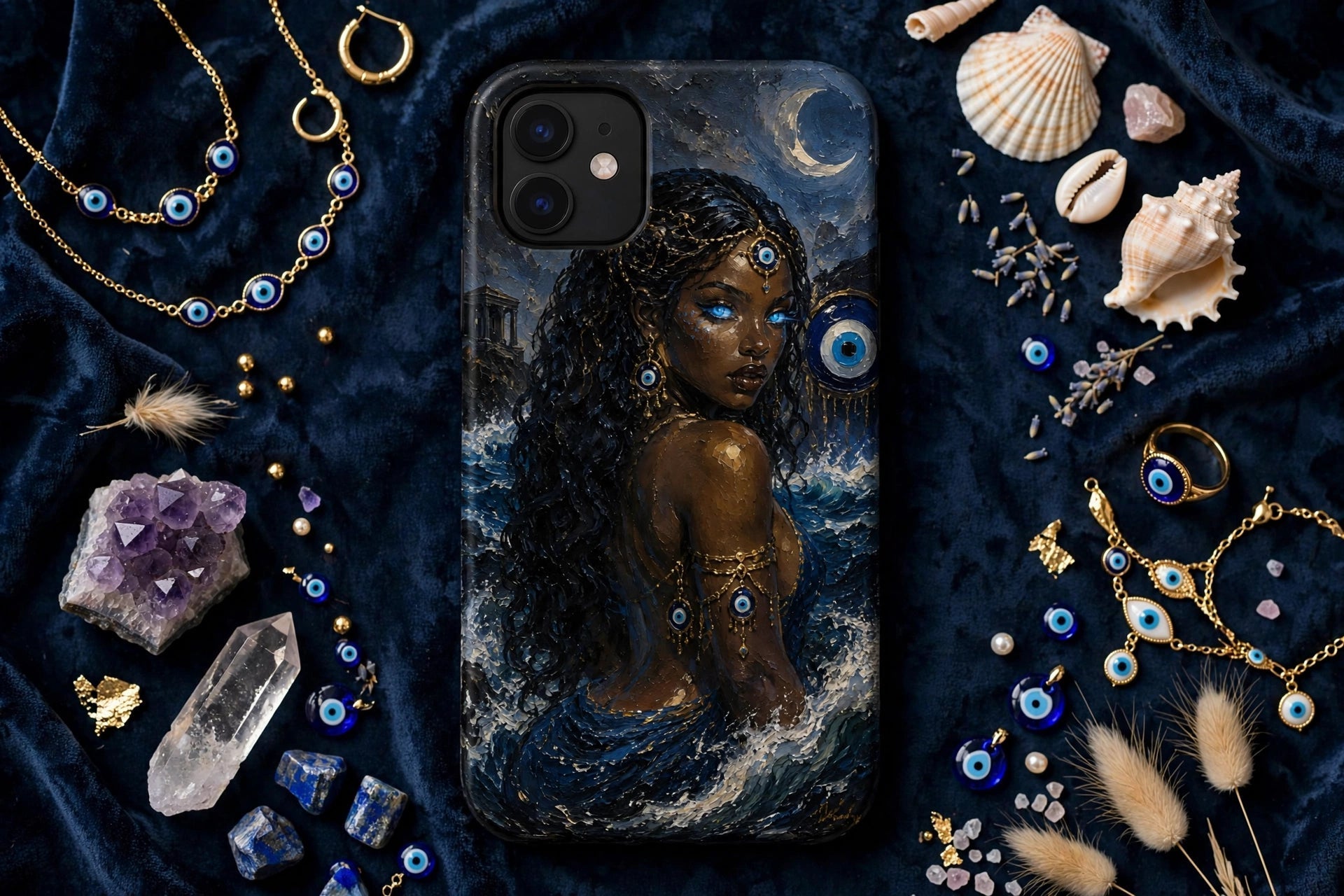 The Siren’s Gaze Phone Case