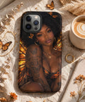 Golden Butterfly Goddess Tough Case for iPhone®