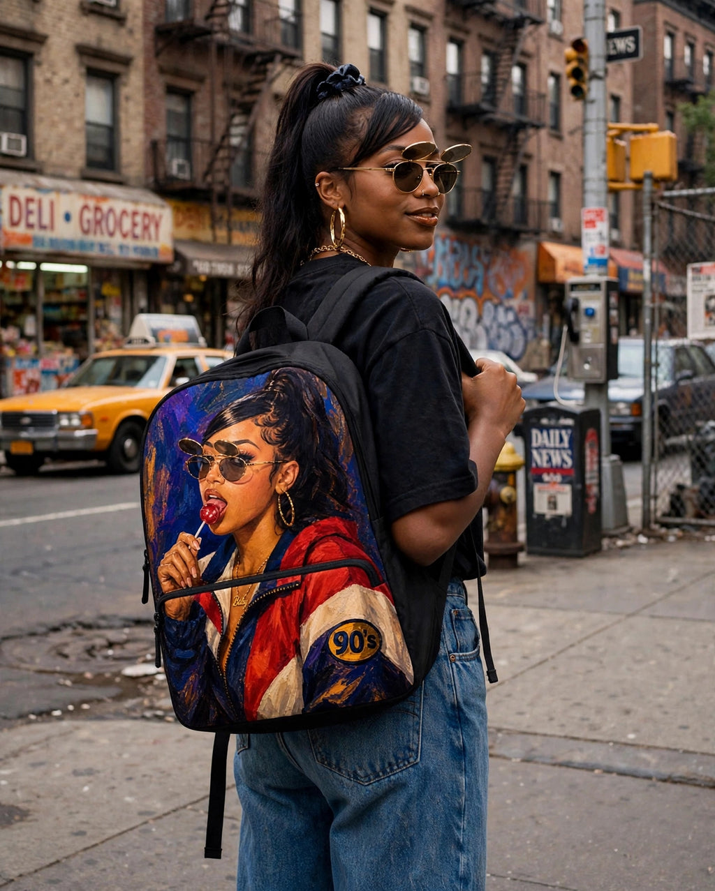 90s Fine Backpack