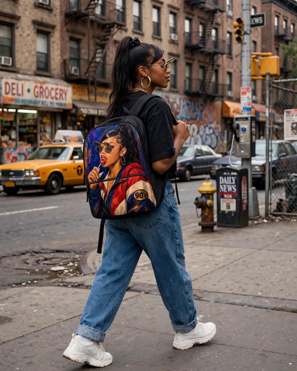 90s Fine Backpack