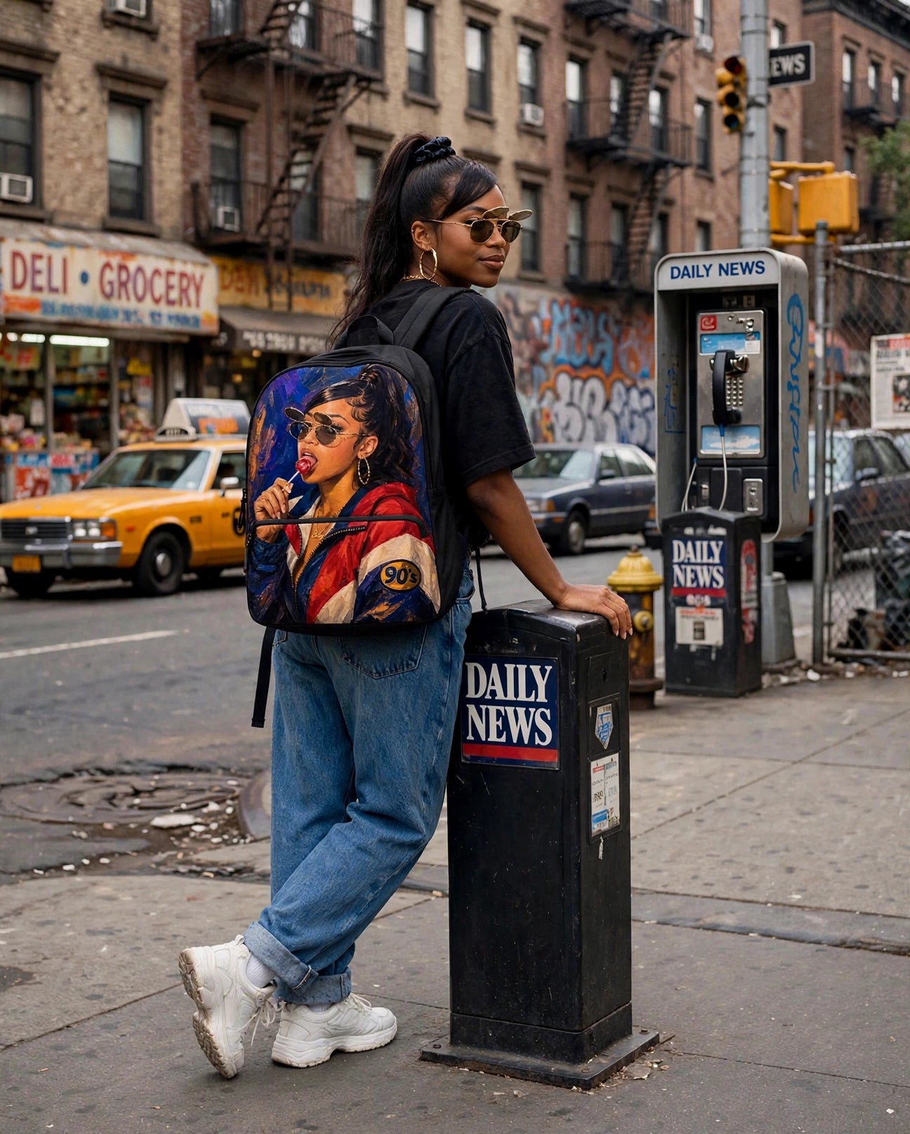 90s Fine Backpack