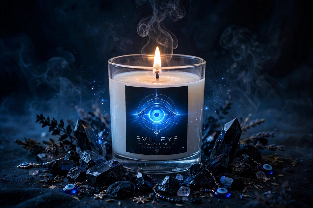 ETERNAL VISION - Dark moody lit candle