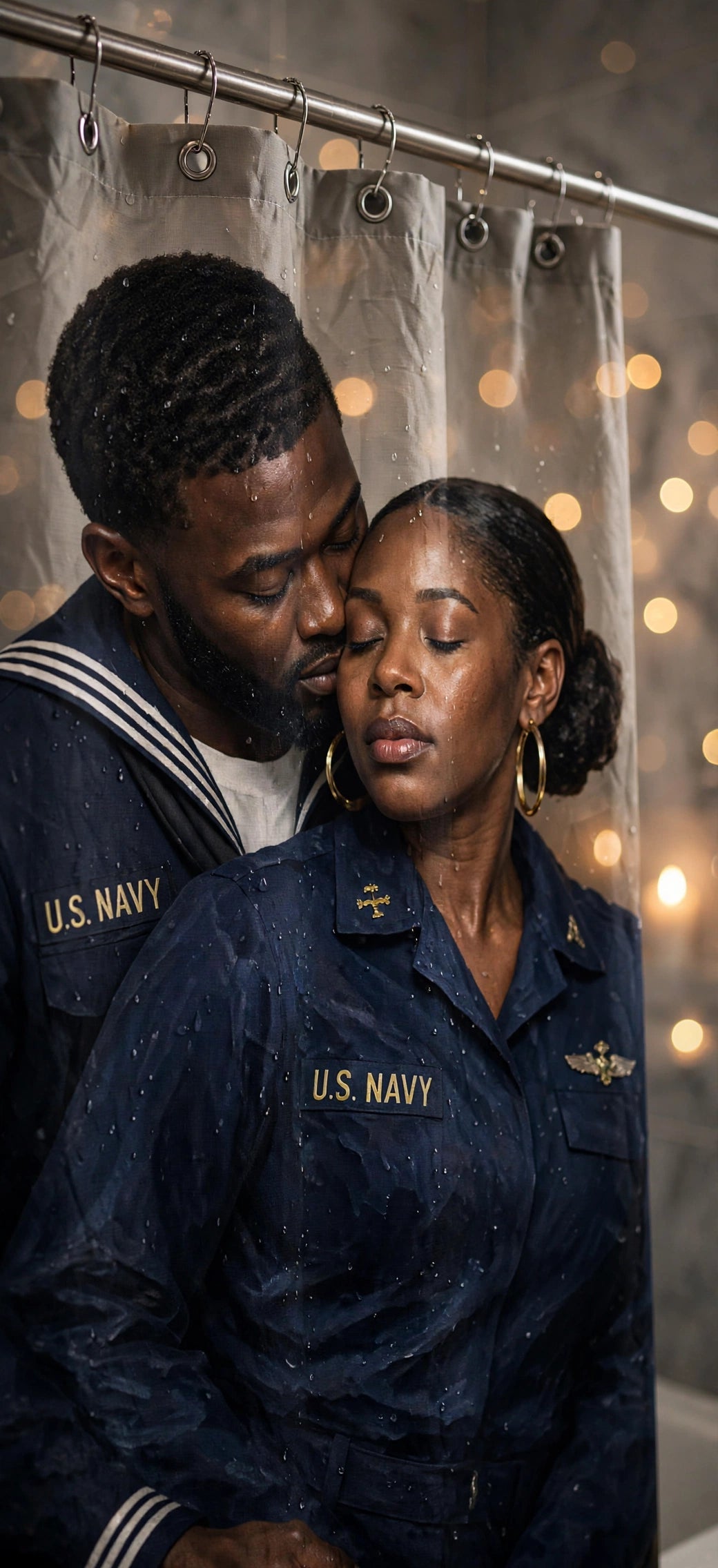 A Navy Love Story - Rainy moment