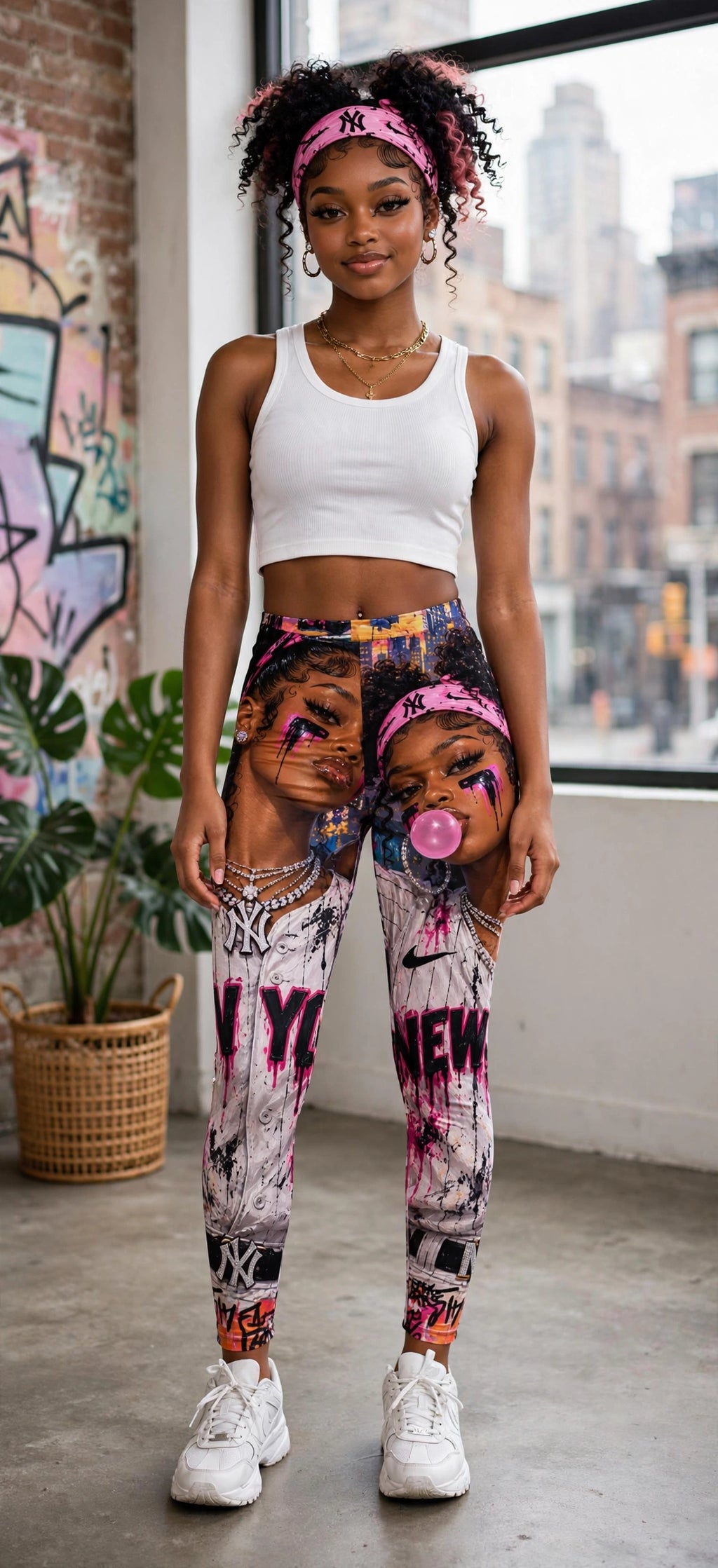 Painted Queens of NYC" Leggings