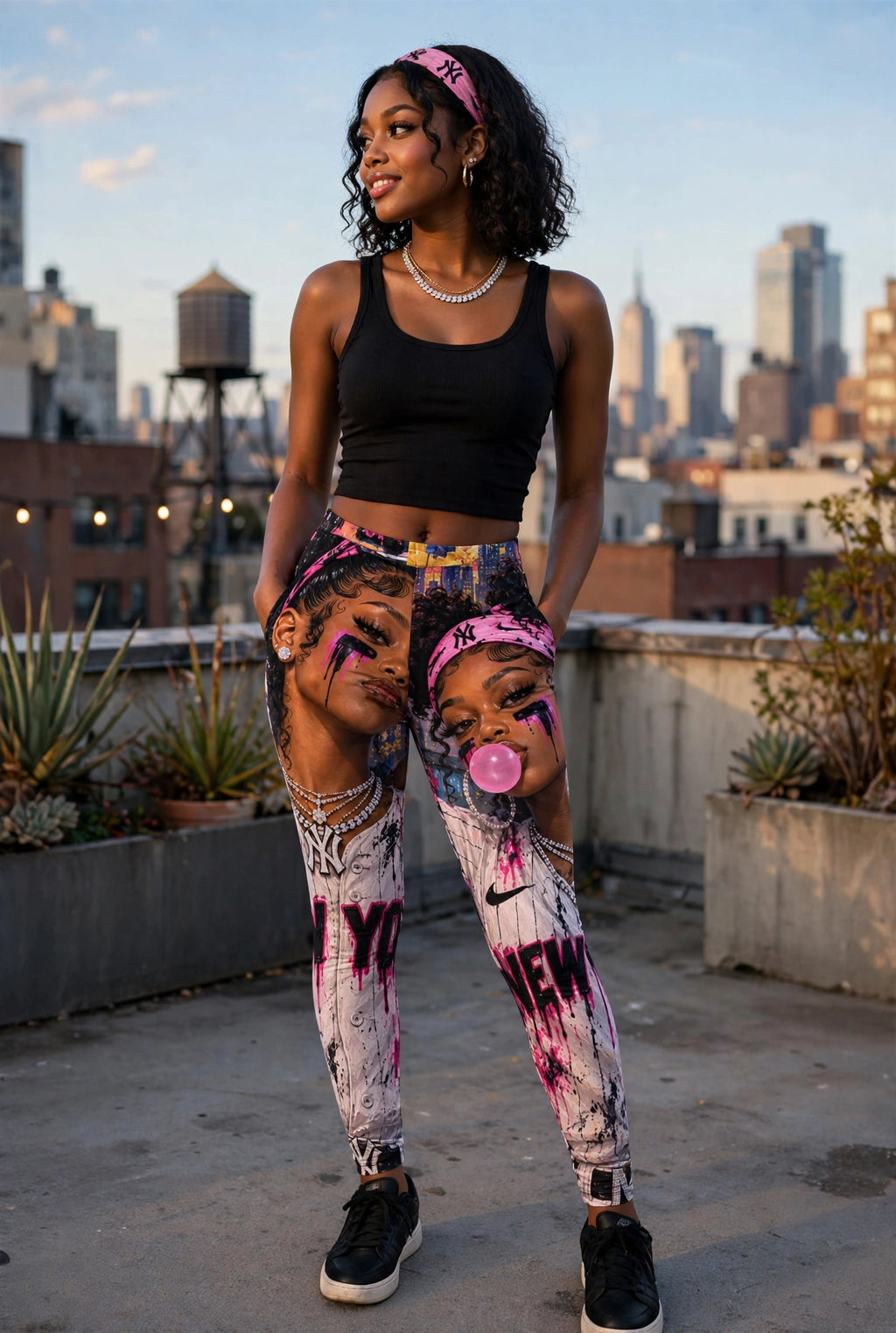 Painted Queens of NYC" Leggings