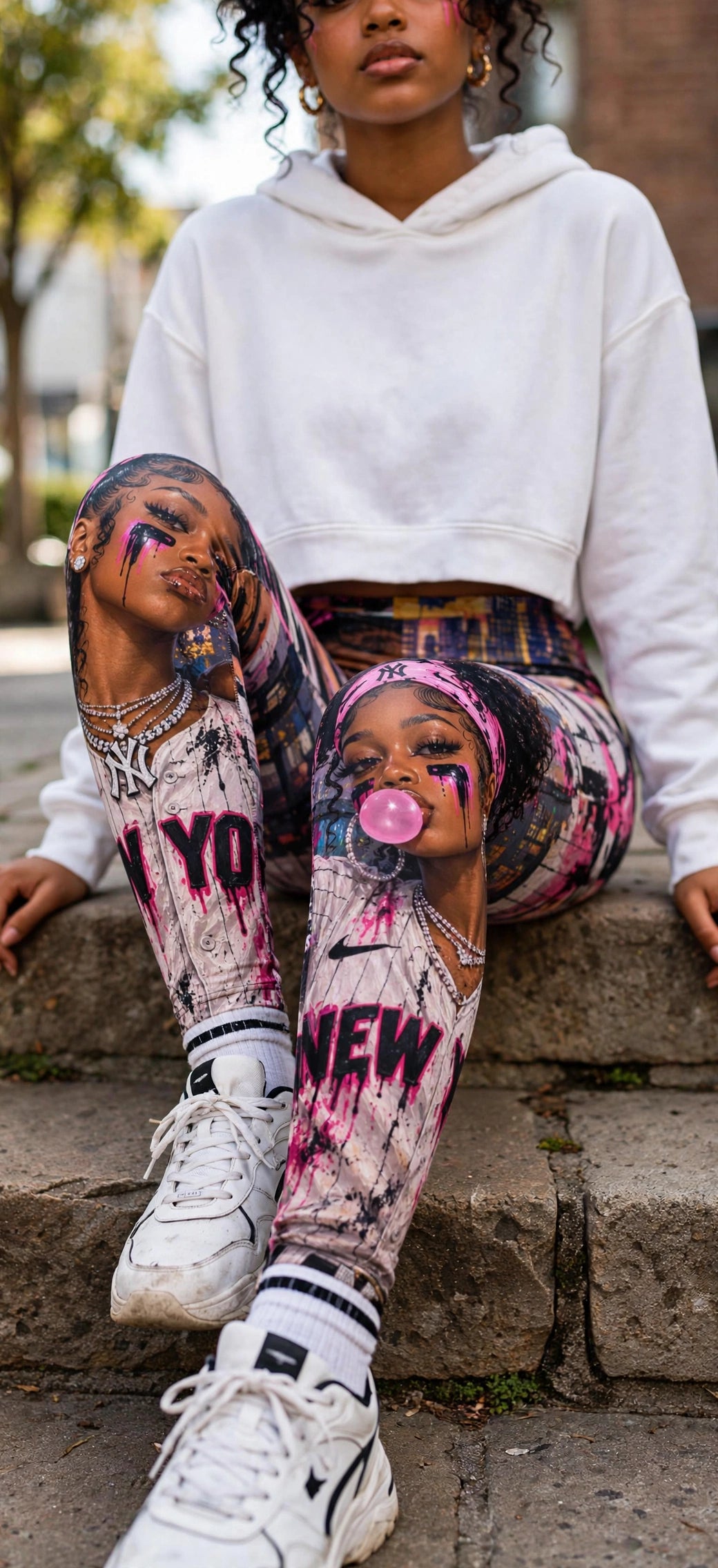 Painted Queens of NYC" Leggings
