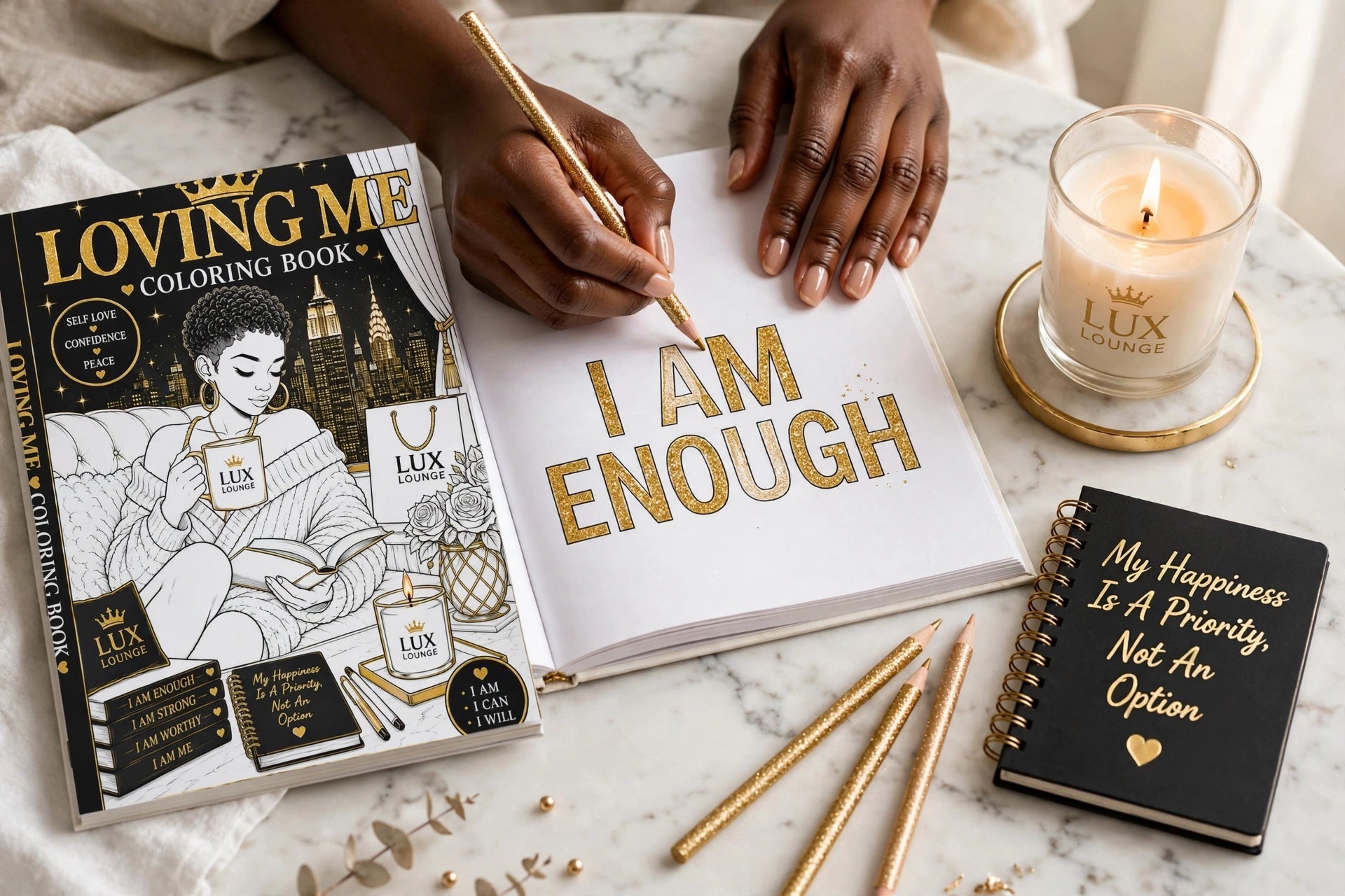 Loving Me Coloring book