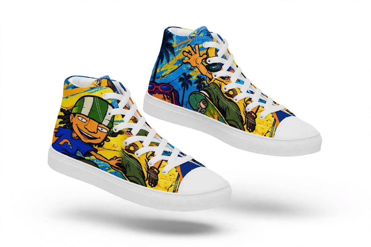 Rocket Power sneaker product artwork