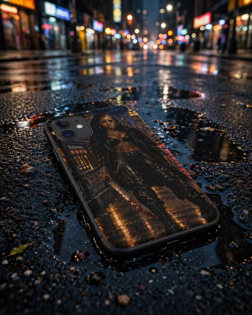 Deadly Seduction iPhone case lifestyle product photo
