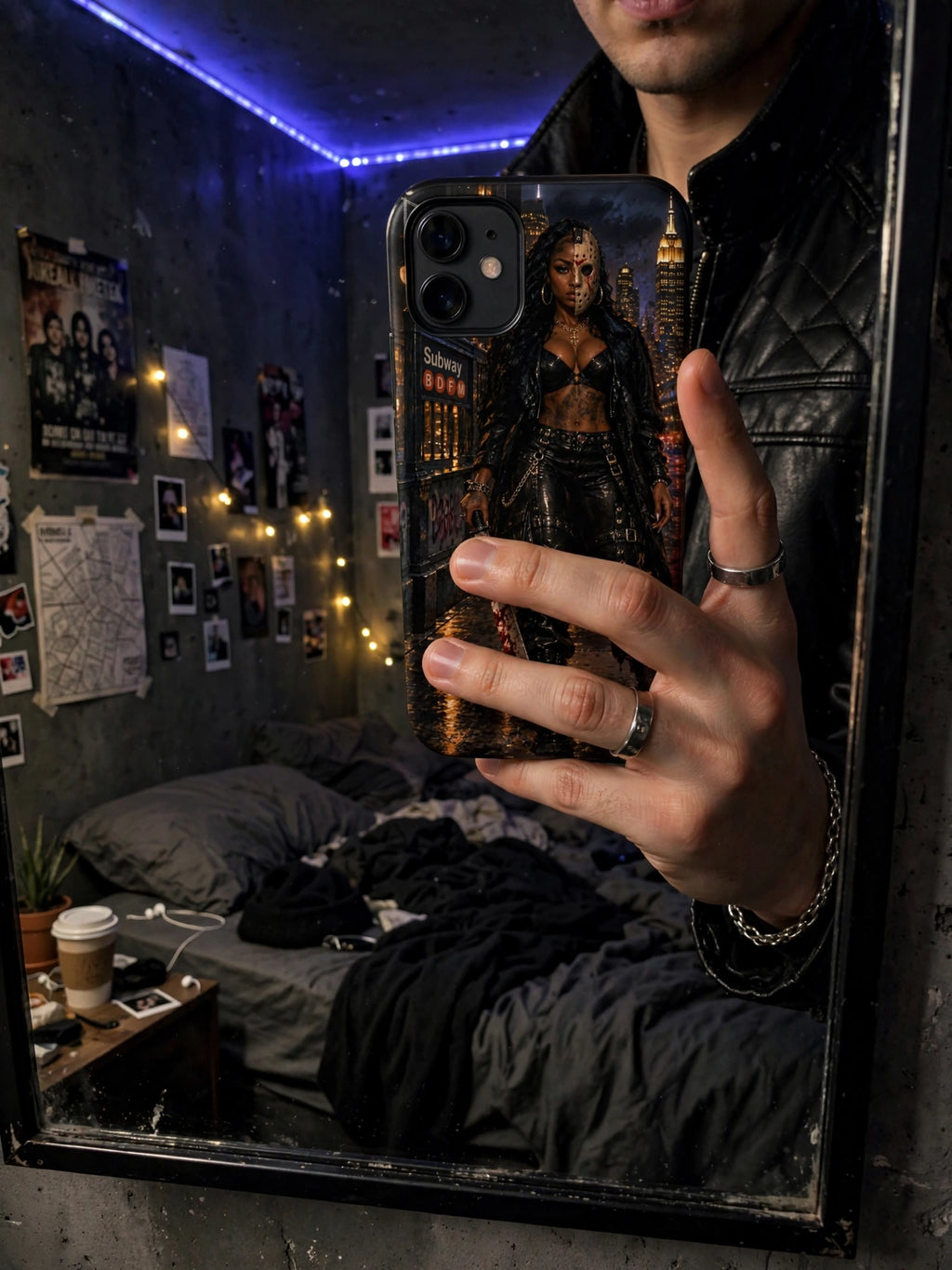 Deadly Seduction™ Tough iPhone Case | Dark NYC Statement