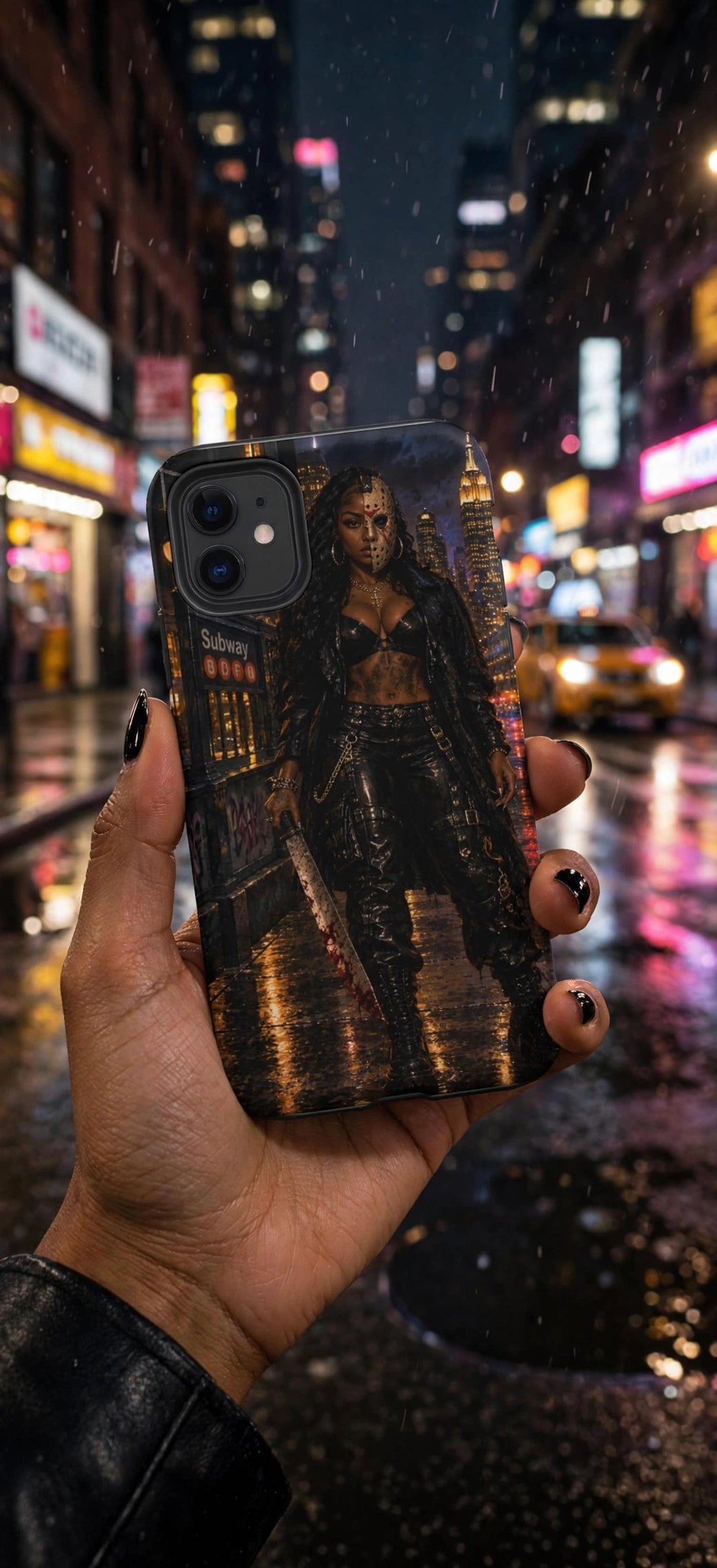 Deadly Seduction™ Tough iPhone Case | Dark NYC Statement