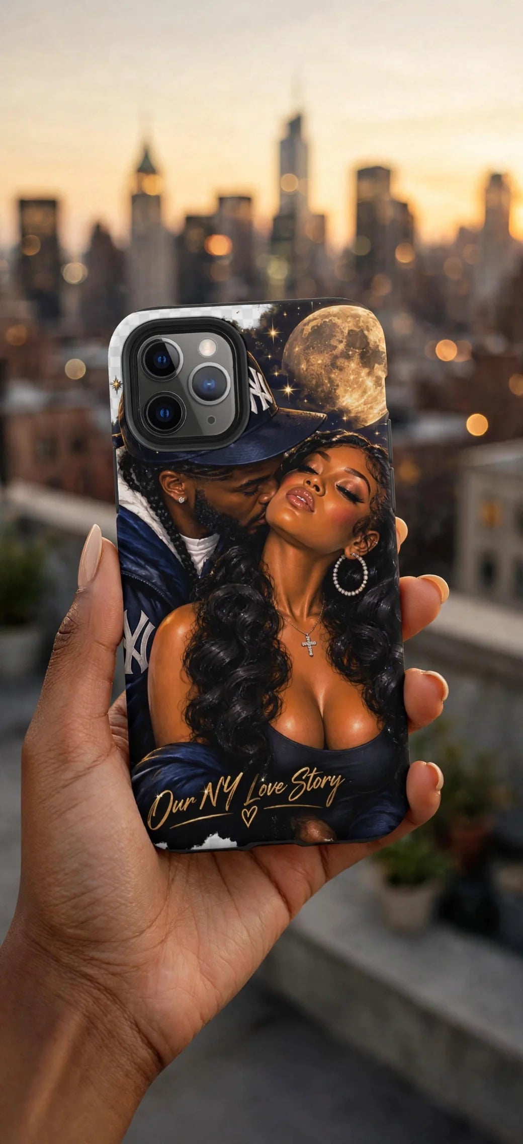 Two Souls One City New York-inspired phone case