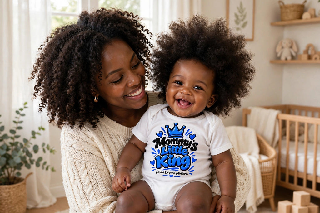 Mommy’s Little King Baby Bodysuit | Loved Beyond Measure