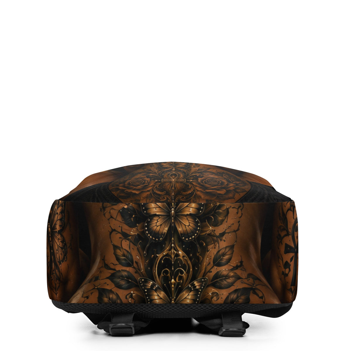 She Wears Her Story minimalist backpack bottom view