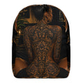 She Wears Her Story minimalist backpack front view