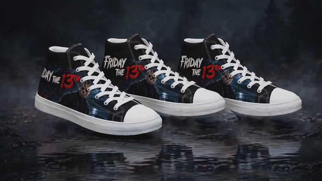 Jason Voorhees Horror High-Top Shoes