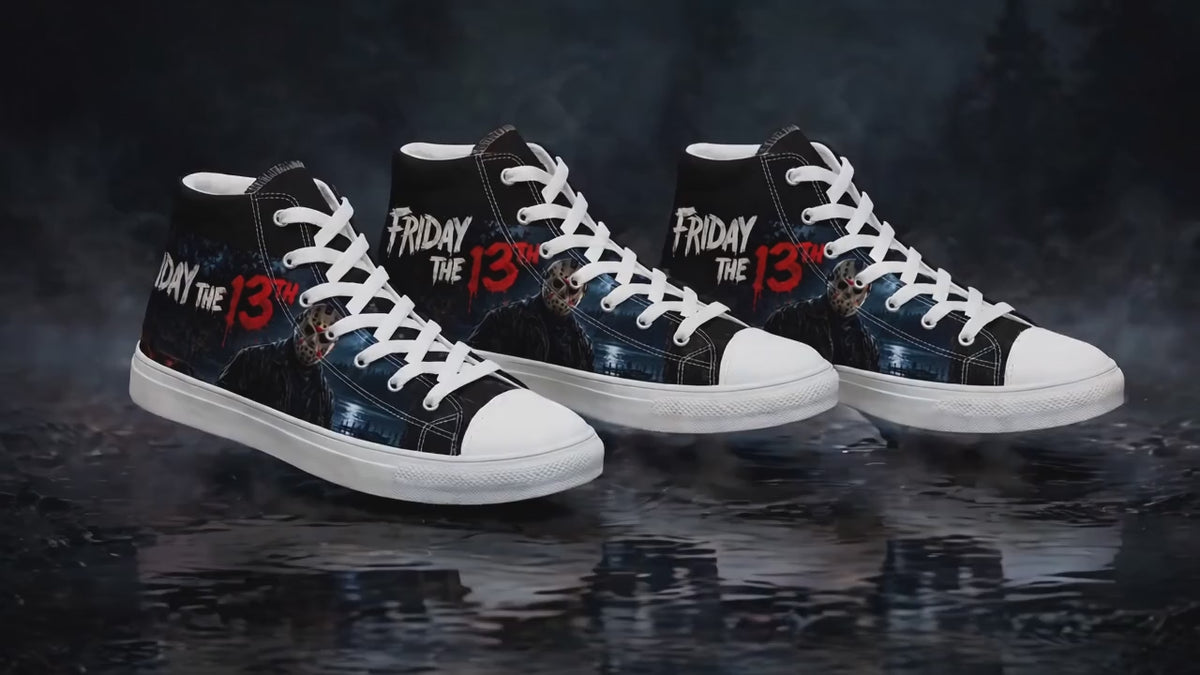 Jason Voorhees Horror High-Top Shoes