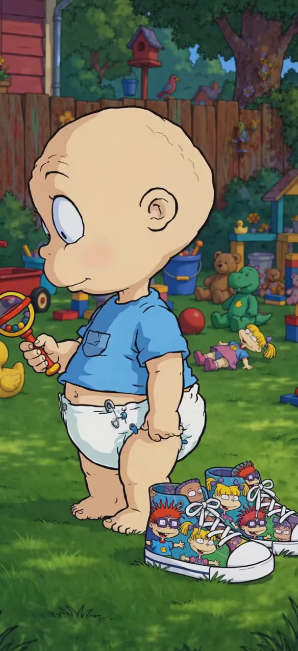 Rugrats Classic Cartoon High-Top Sneakers