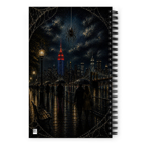 City of Webs NYC spiral notebook — alternate product view