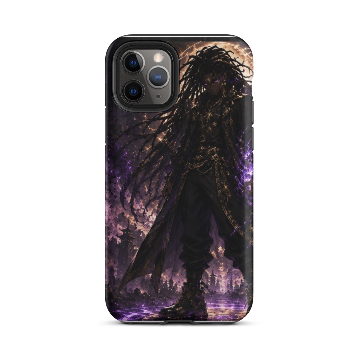 Zayren Tough iPhone Case — dark anime streetwear view 2