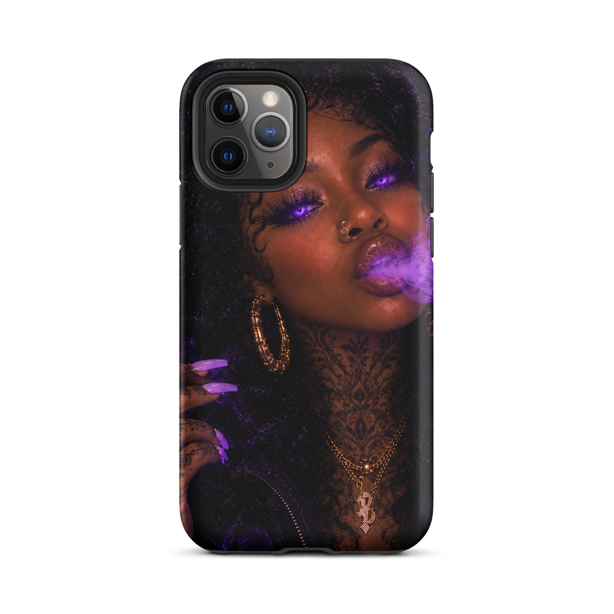 Deadly Seduction dark NYC statement iPhone case mockup