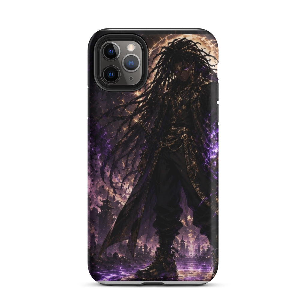Zayren Tough iPhone Case — dark anime streetwear view 3