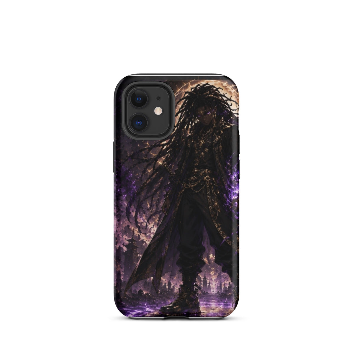 Zayren Tough iPhone Case — dark anime streetwear view 4