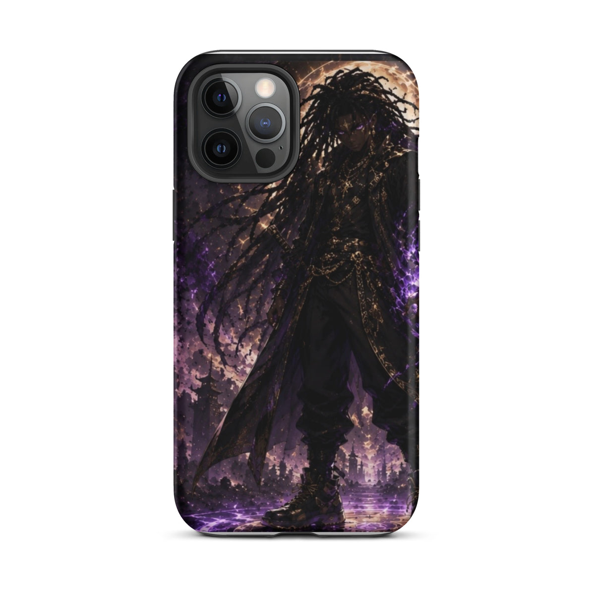 Zayren Tough iPhone Case — dark anime streetwear view 7