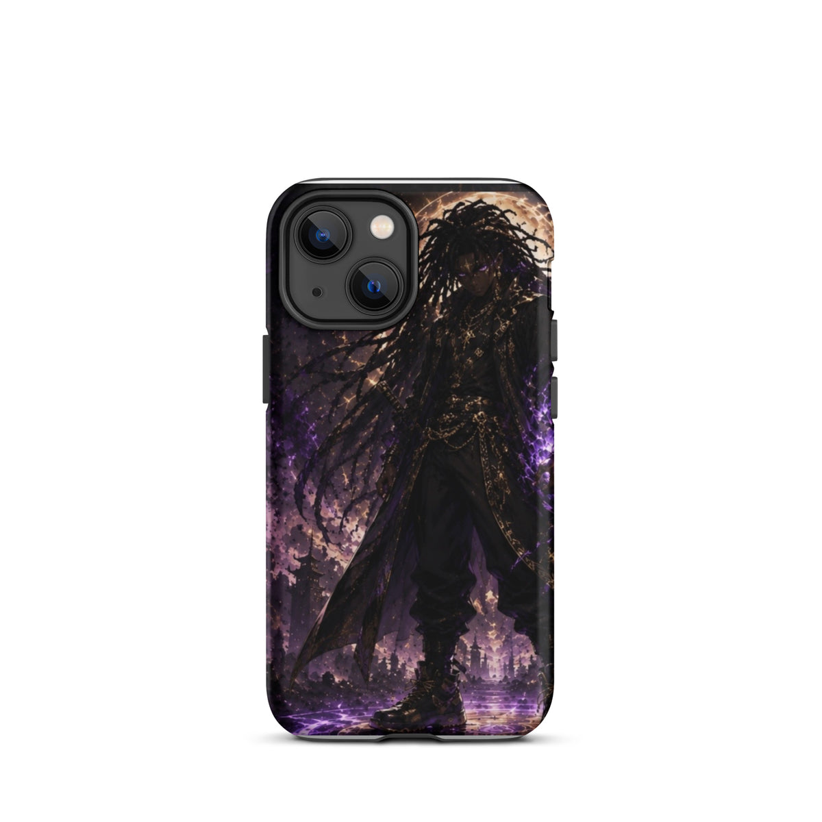 Zayren Tough iPhone Case — dark anime streetwear view 8