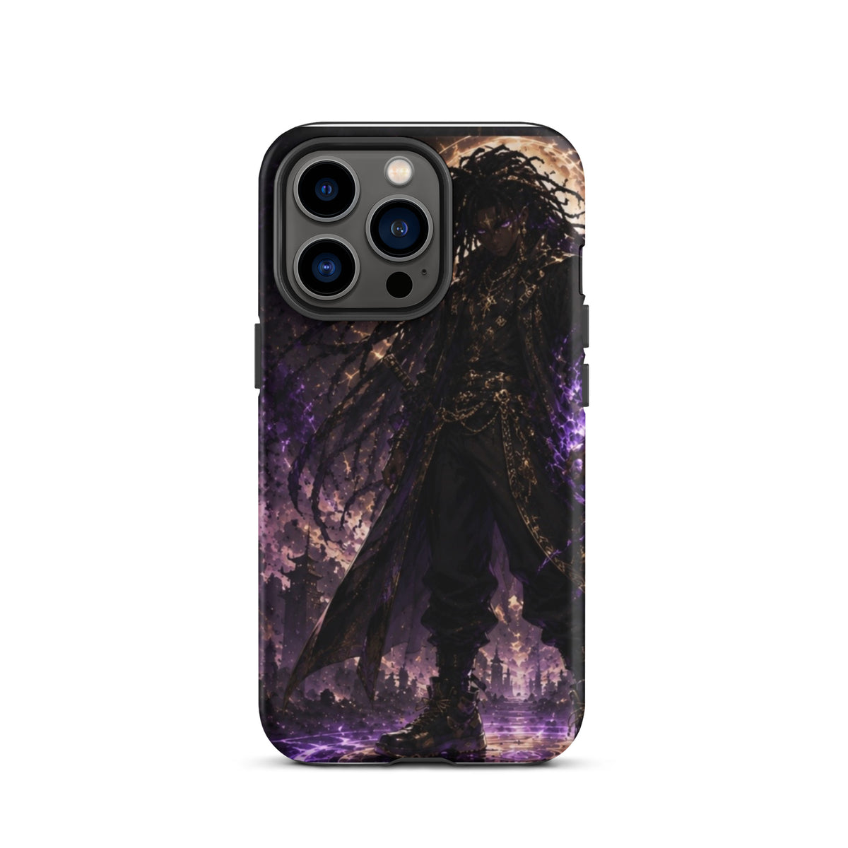 Zayren Tough iPhone Case — dark anime streetwear view 10