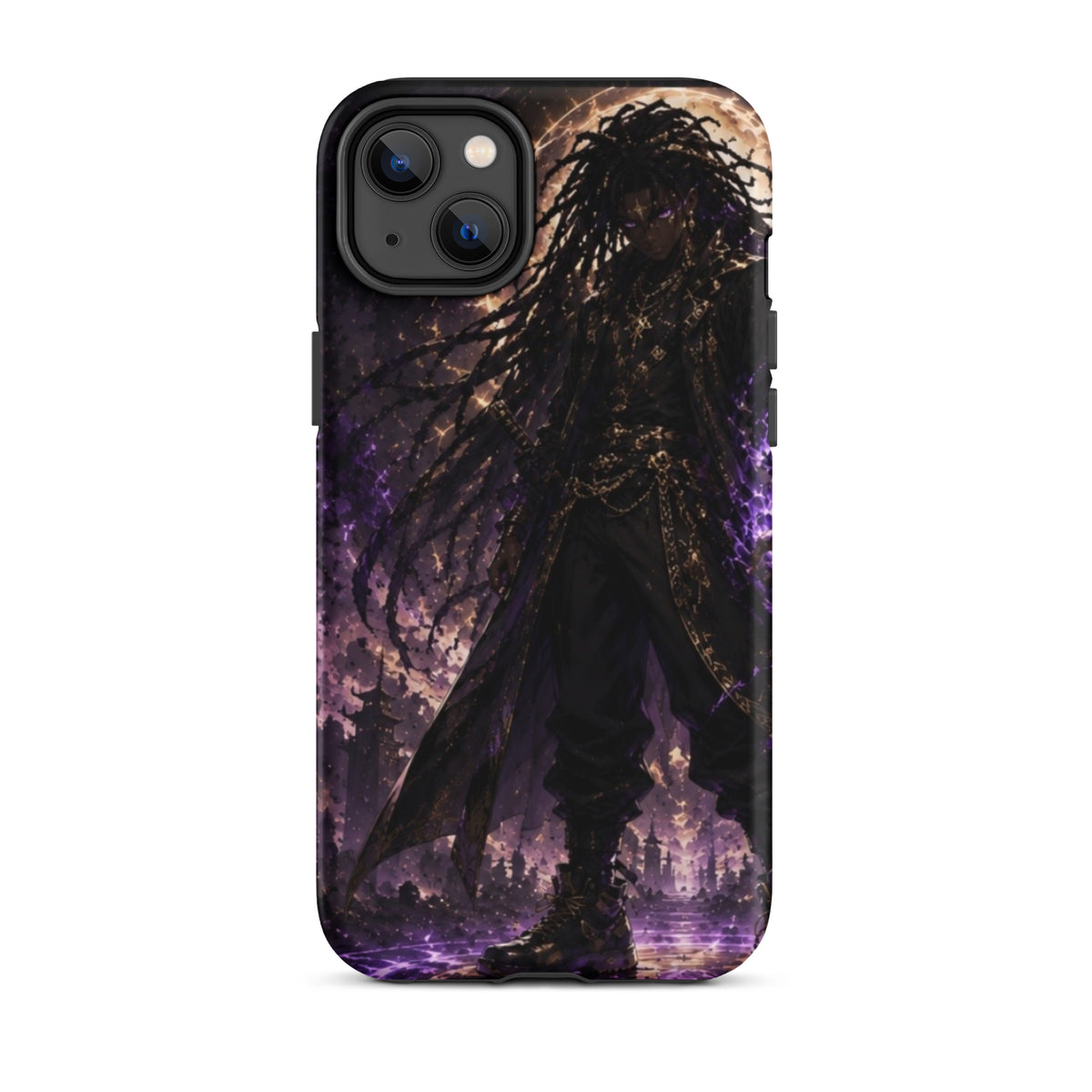 Zayren Tough iPhone Case — dark anime streetwear view 13