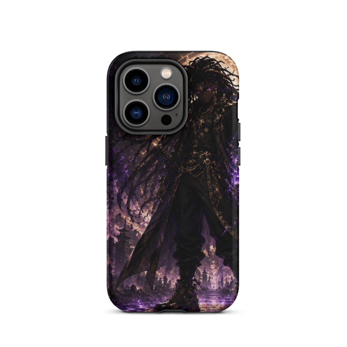 Zayren Tough iPhone Case — dark anime streetwear view 14
