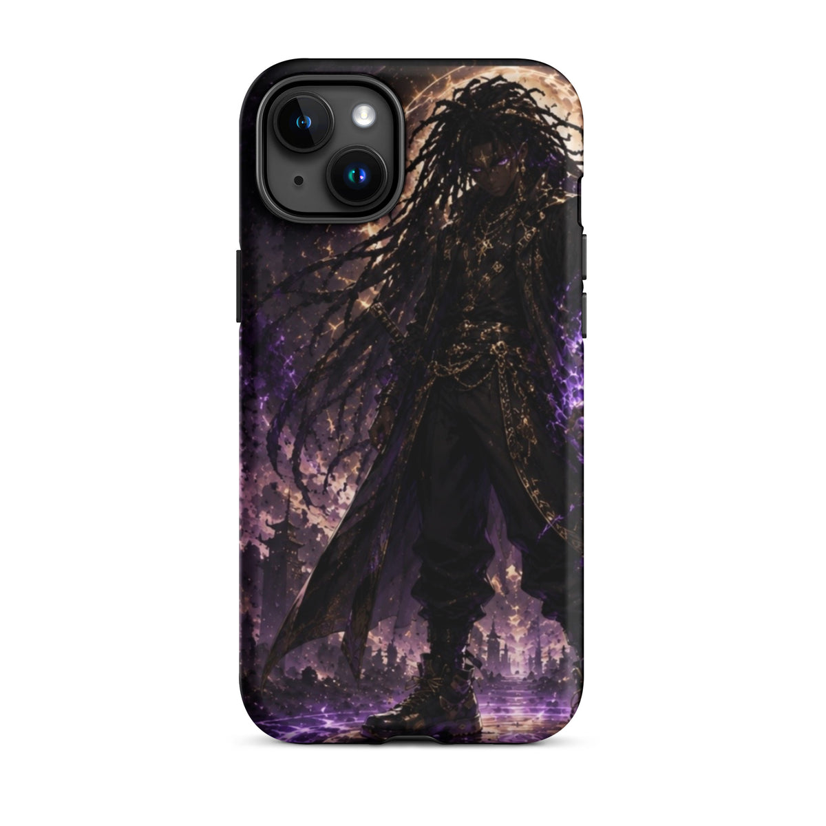 Zayren Tough iPhone Case — dark anime streetwear view 17