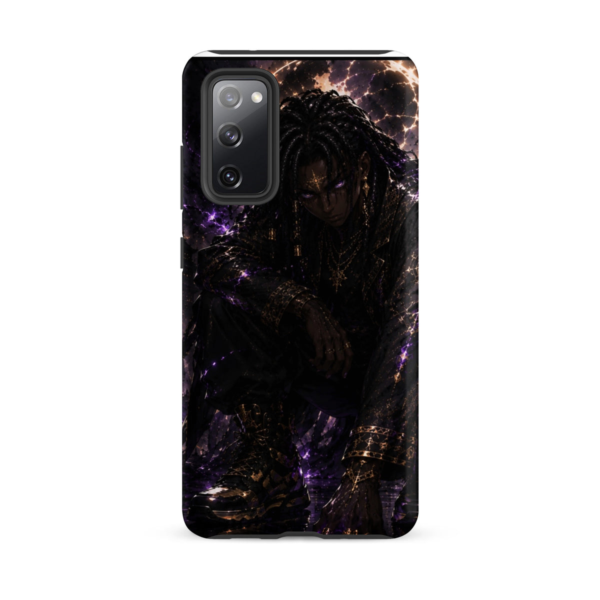 Zayren Tough Samsung Galaxy Case — dark anime streetwear view 2