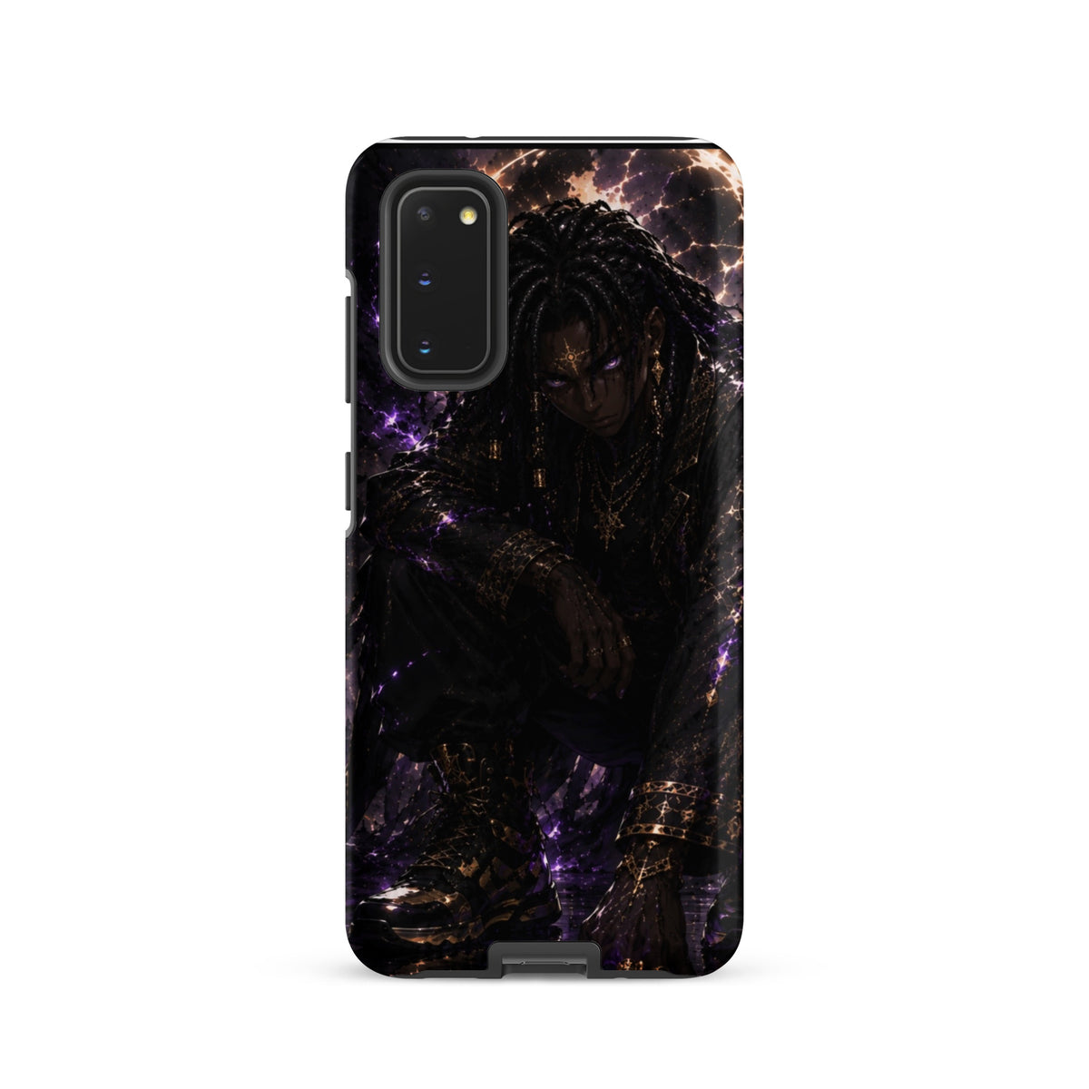 Zayren Tough Samsung Galaxy Case — dark anime streetwear view 1