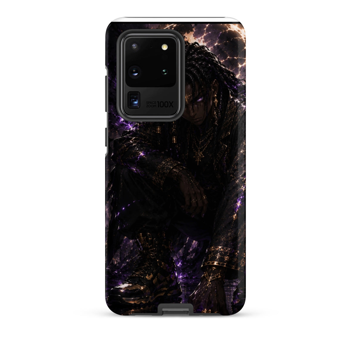 Zayren Tough Samsung Galaxy Case — dark anime streetwear view 4