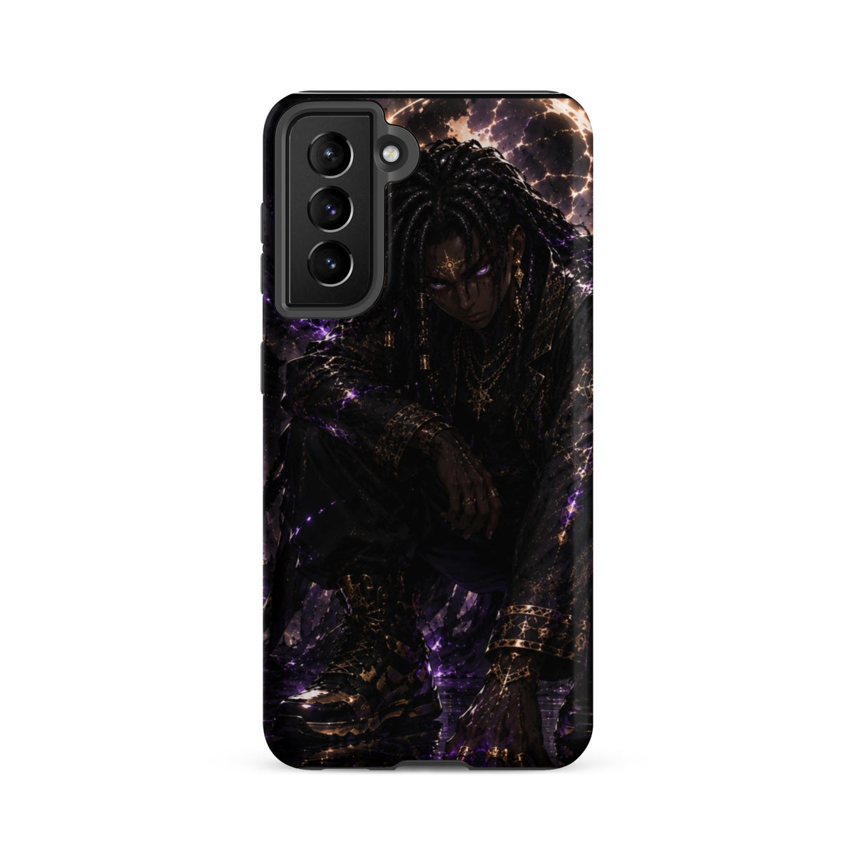 Zayren Tough Samsung Galaxy Case — dark anime streetwear view 8