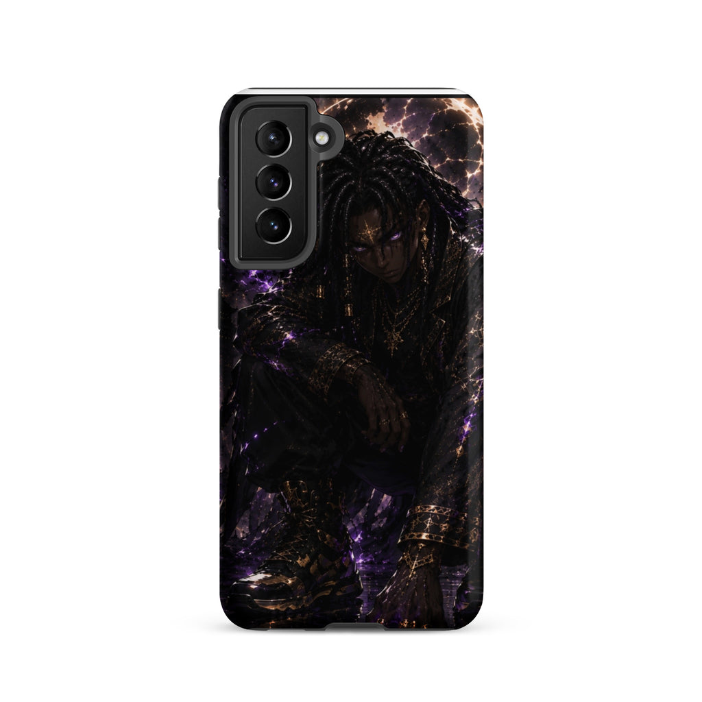 Zayren Tough Samsung Galaxy Case — dark anime streetwear view 5