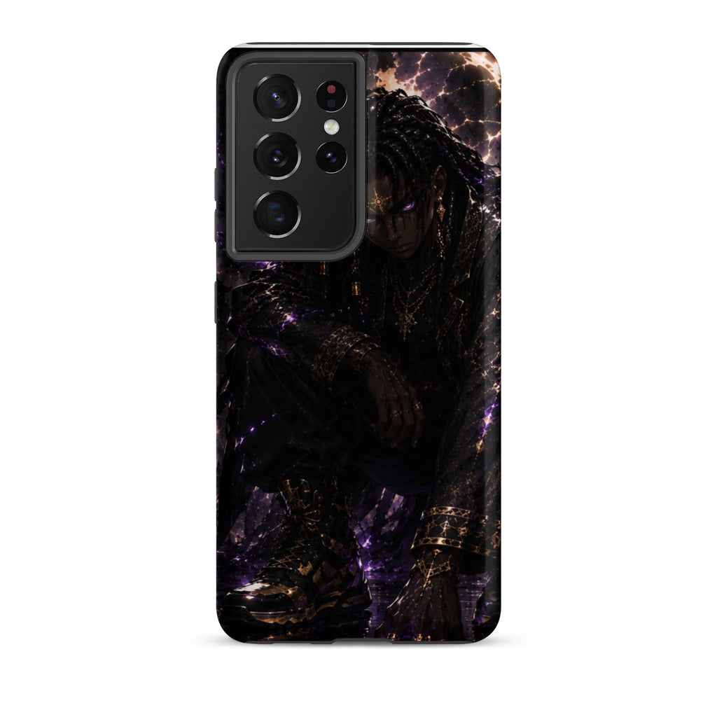 Zayren Tough Samsung Galaxy Case — dark anime streetwear view 7
