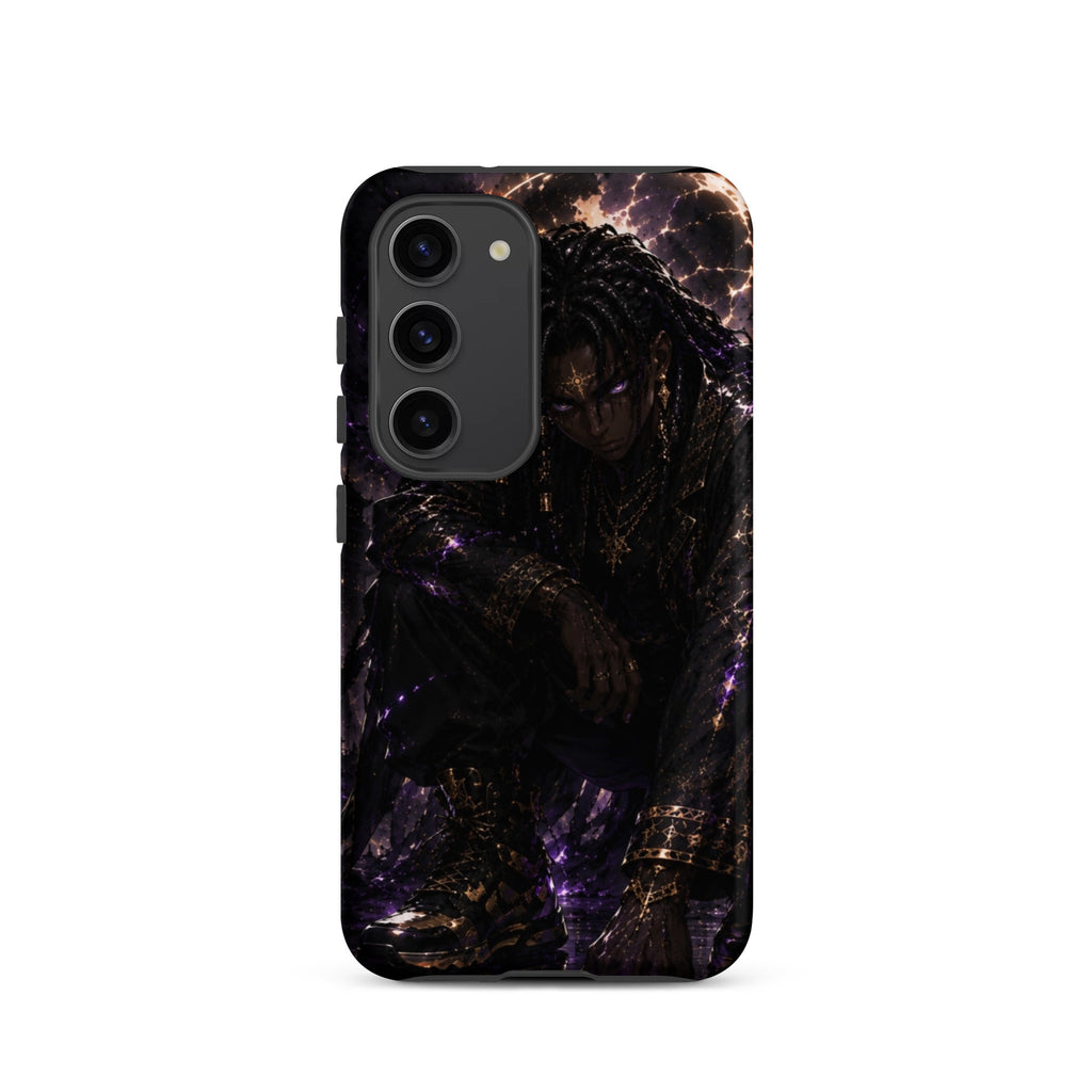 Zayren Tough Samsung Galaxy Case — dark anime streetwear view 12