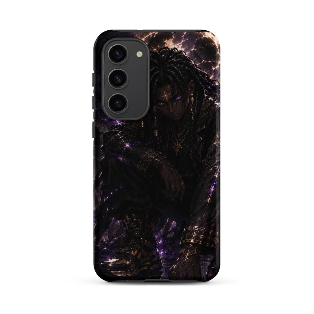 Zayren Tough Samsung Galaxy Case — dark anime streetwear view 13