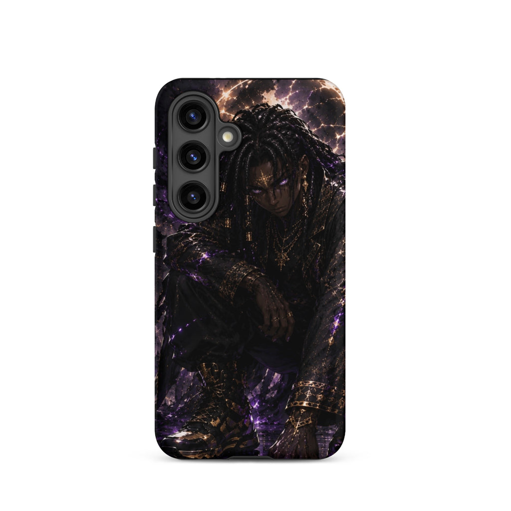 Zayren Tough Samsung Galaxy Case — dark anime streetwear view 15