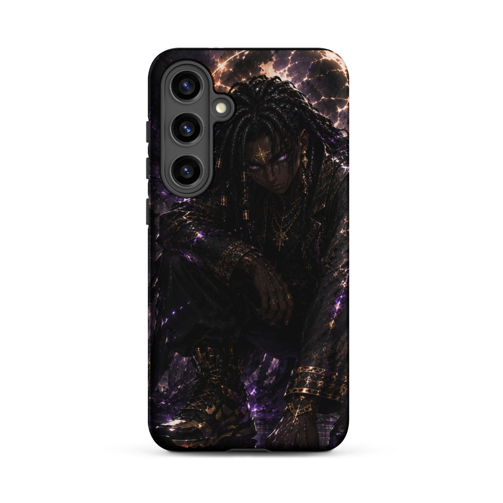 Zayren Tough Samsung Galaxy Case — dark anime streetwear view 16