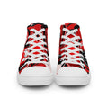 Music From The Heart high-top canvas shoes front hero view